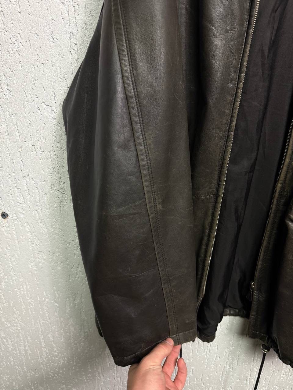 Yves Saint Laurent Vintage Rare Yves Saint Laurent Leather Jacket 90s Size US L / EU 52-54 / 3 - 13 Thumbnail