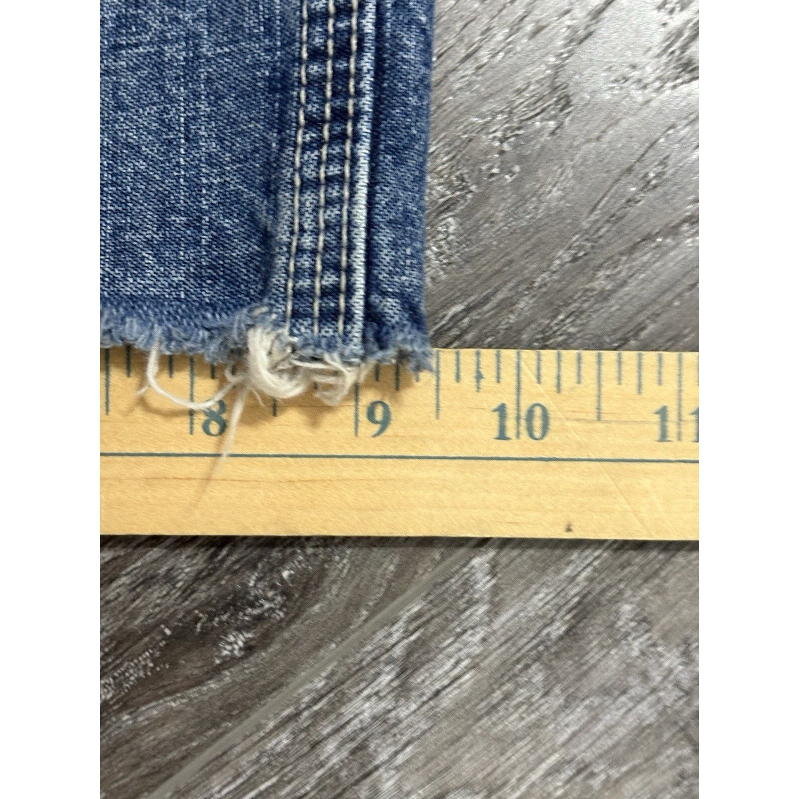 Lee Vintage Lee Dungarees Dark Wash Baggy Carpenter Jeans Retro Size US 36 / EU 52 - 10 Thumbnail