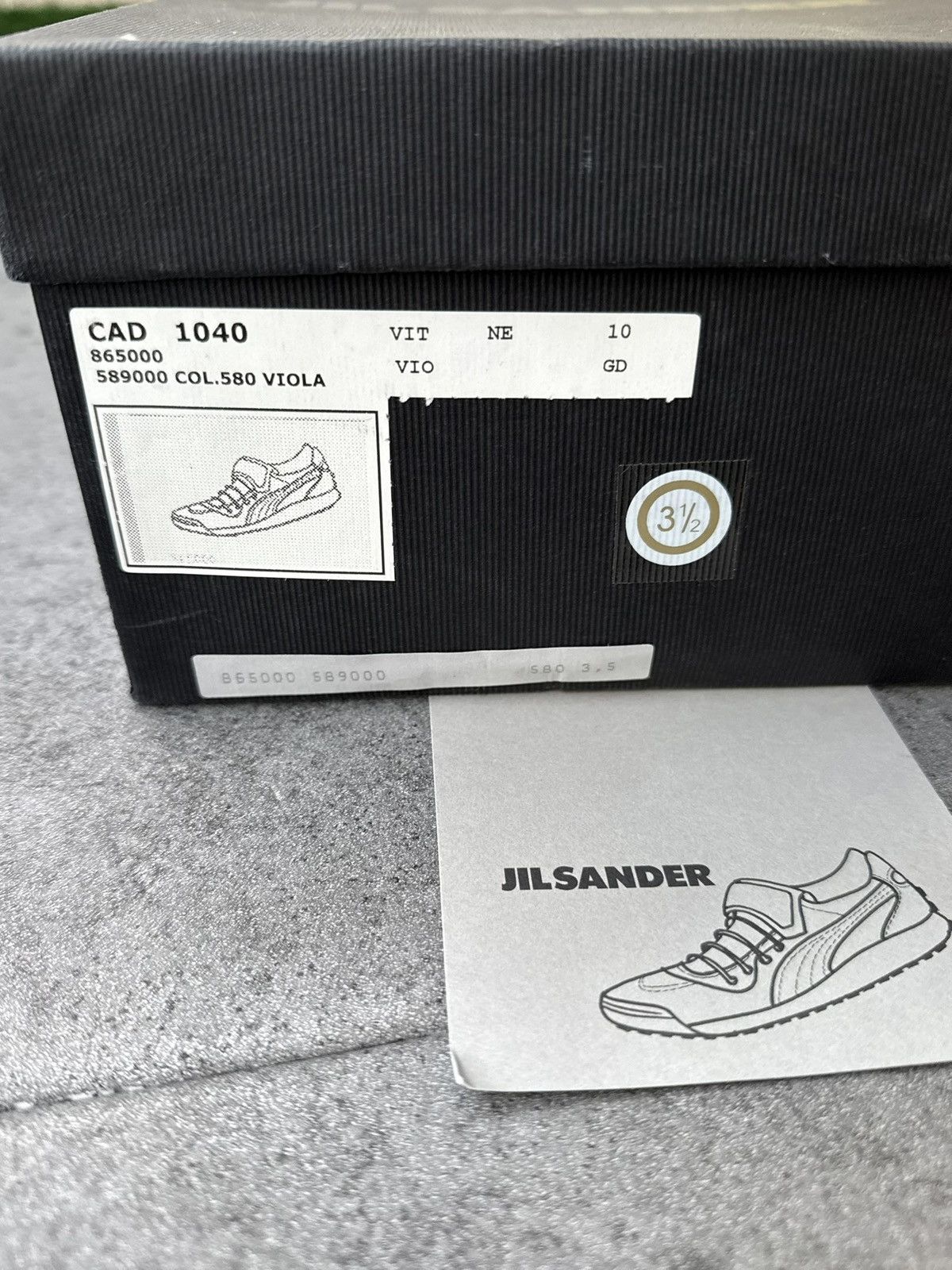 Jil Sander × Puma Vintage 00s Speedcat Puma x Jil Sander King Sneakers Leather Size US 6 / IT 36 - 16 Thumbnail