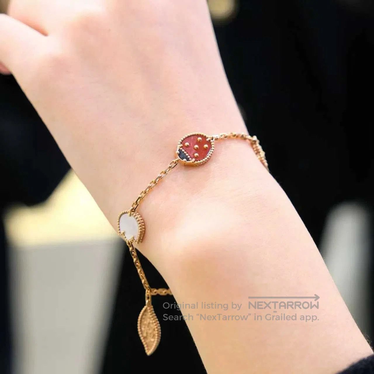 Van Cleef & Arpels Van Cleef & Arpels Lucky Spring Ladybug Bracelet. Size ONE SIZE - 3 Thumbnail