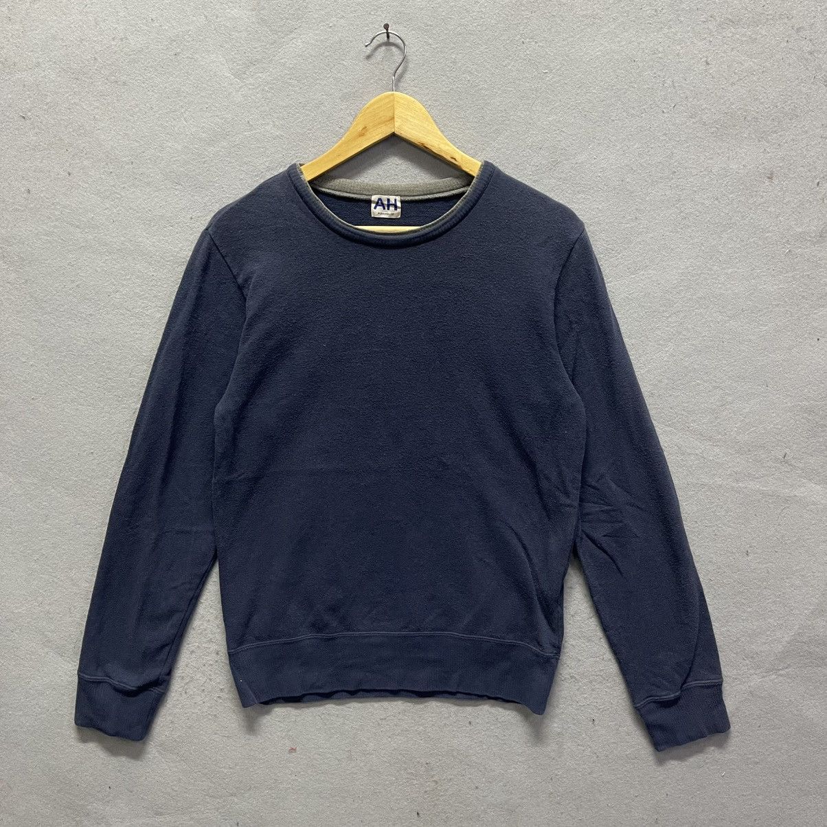 ABAHOUSE 90s ABAHOUSE Plain Crewneck Sweatshirt Japan Made Size US S / EU 44-46 / 1 - 1 Thumbnail