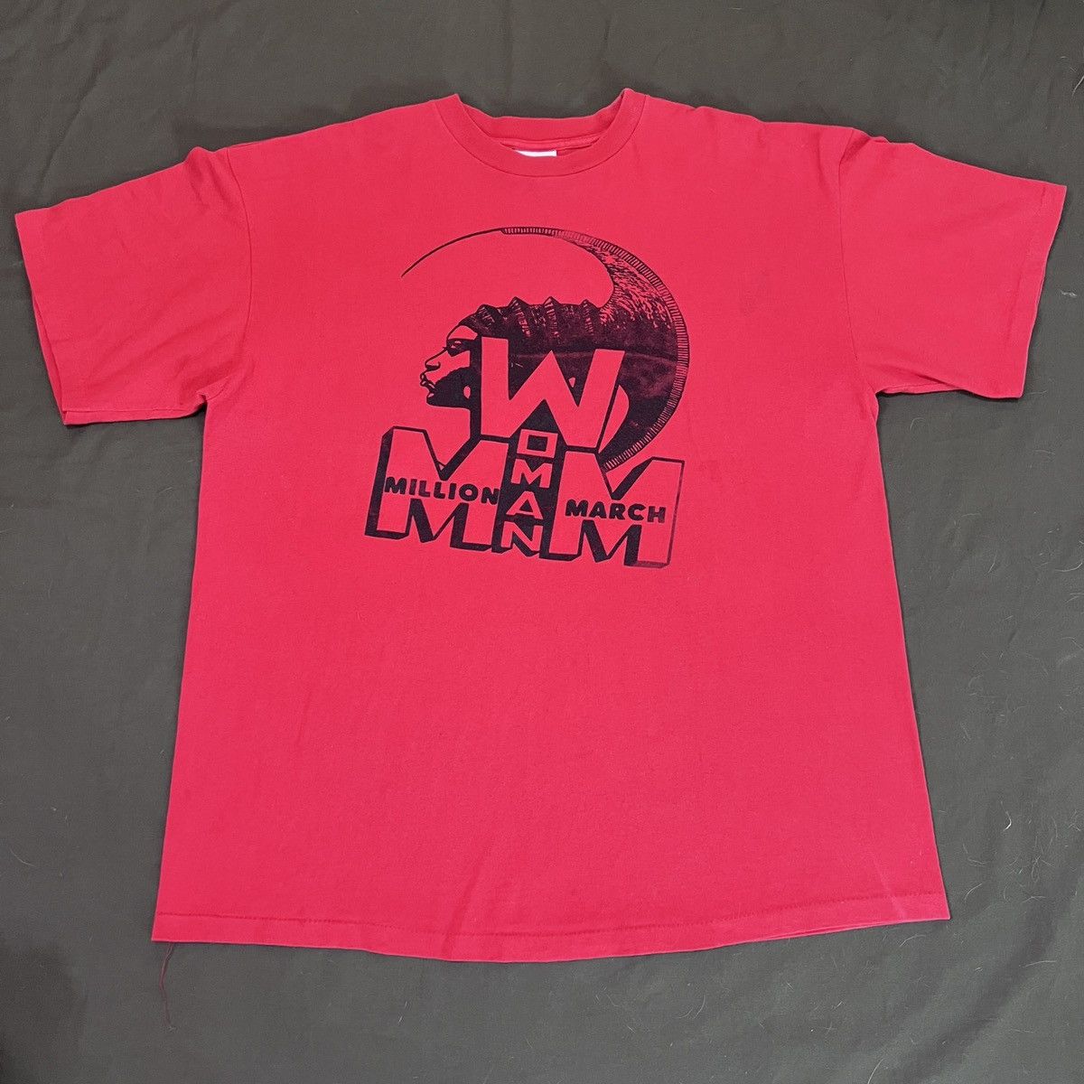 Vintage Vintage Million Woman March African Americans Promo Tee Size US XL / EU 56 / 4 - 2 Thumbnail