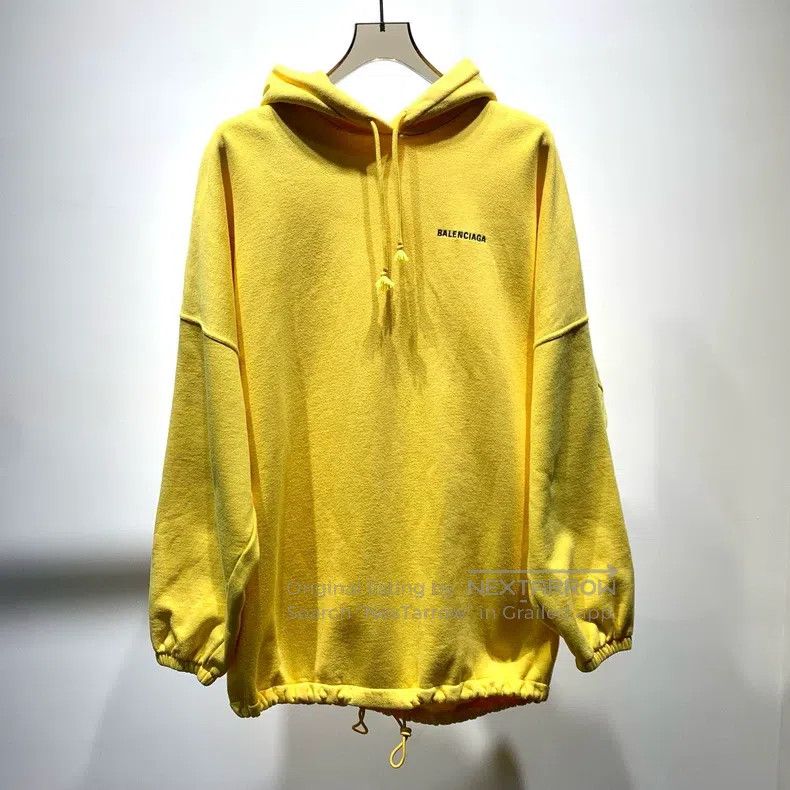 Balenciaga Balenciaga Front Letter Embroidered Logo Sweatshirt Size US XS / EU 42 / 0 - 1 Thumbnail