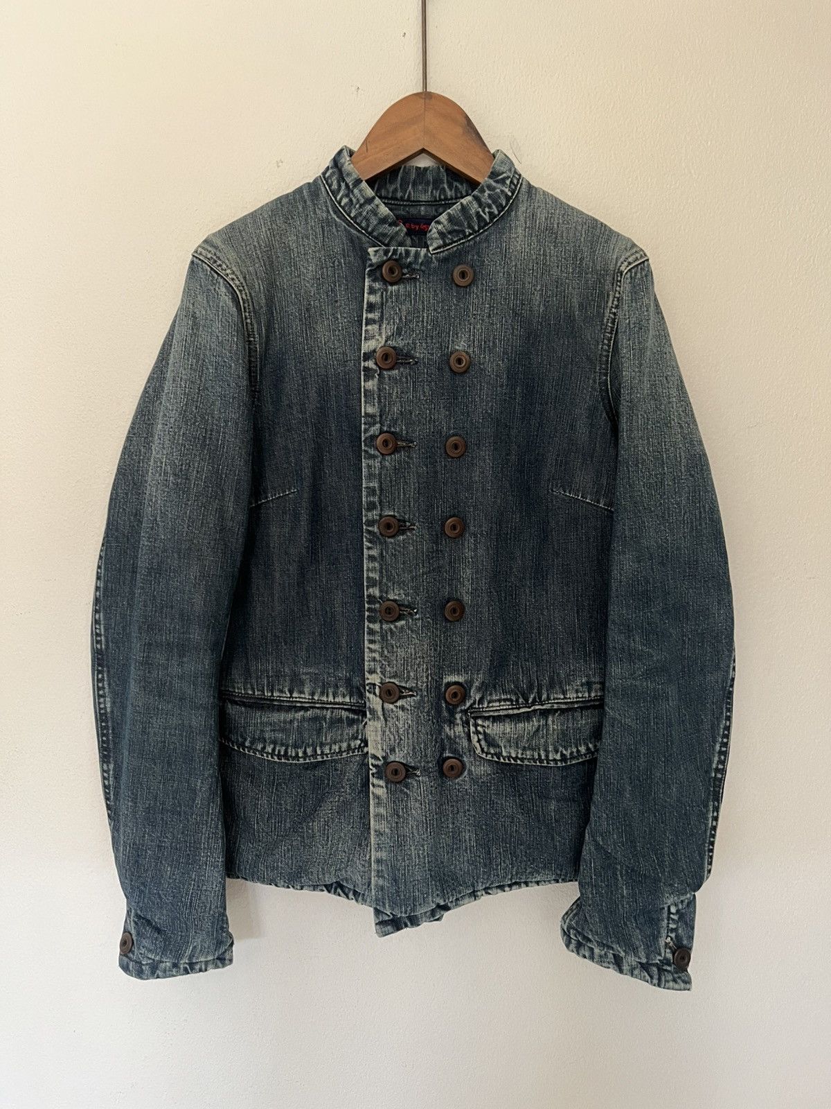 ジャケット・アウター archive jacket multi button Archive* Indigo 45rpm Multi Button Denim Jacket - www