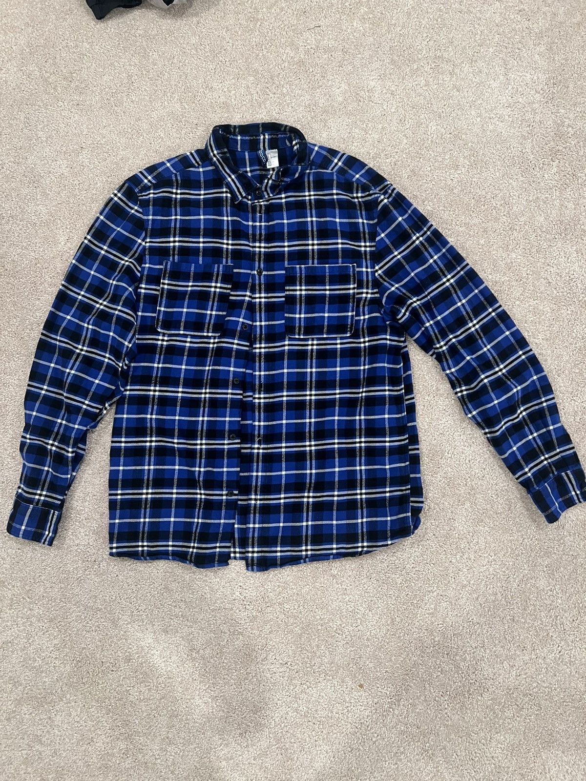 H&M H&M Flannel Size US L / EU 52-54 / 3 - 1 Thumbnail