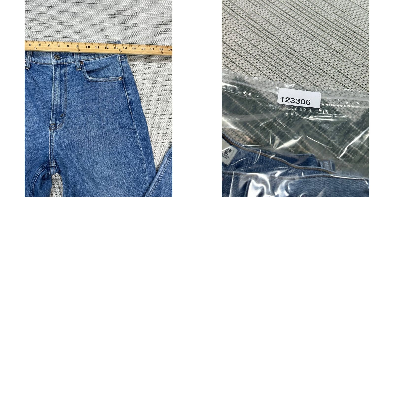 Abercrombie & Fitch Abercrombie & Fitch Jeans Ankle Womens 28x28 Blue 28 Inseam 28in High Rise Straight Ultra 6 XS? Size 28" / US 6 / IT 42 - 8 Thumbnail