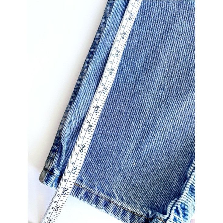Levi's Vintage 90s Levi's 545 Loose Fit Tapered Leg Medium Blue Size US 32 / EU 48 - 14 Thumbnail