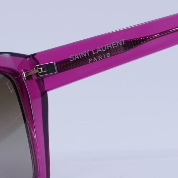 Saint Laurent Paris 🕶️ New Saint Laurent SL276 MICA 061 Cyclamen Sunglasses Size ONE SIZE - 7 Thumbnail