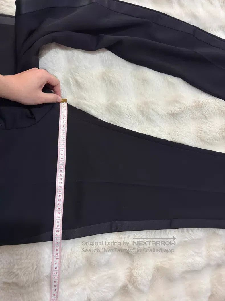 Saint Laurent Paris Saint Laurent Paris Smoking Trousers Size US 36 / EU 52 - 8 Thumbnail