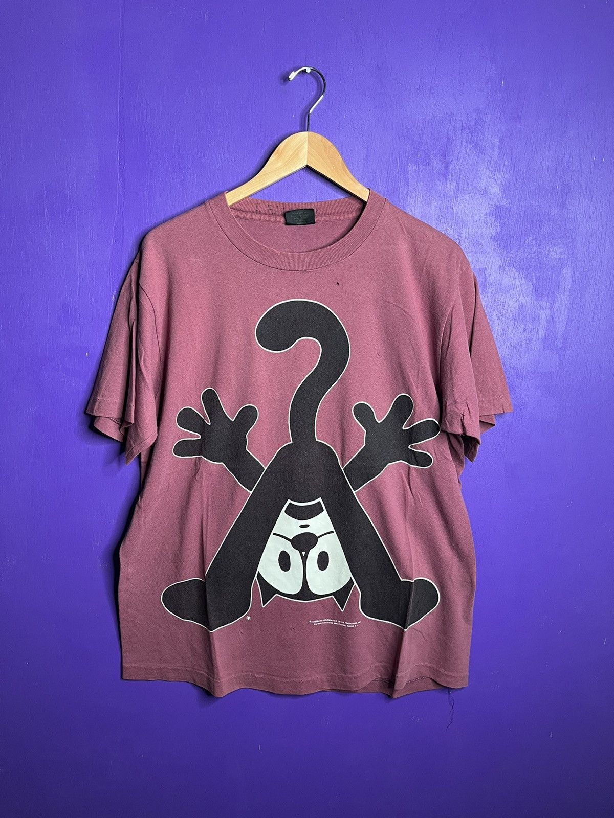 Felix × Vintage Vintage 1994 Felix the Cat faded character t-shirt Size US XL / EU 56 / 4 - 1 Thumbnail