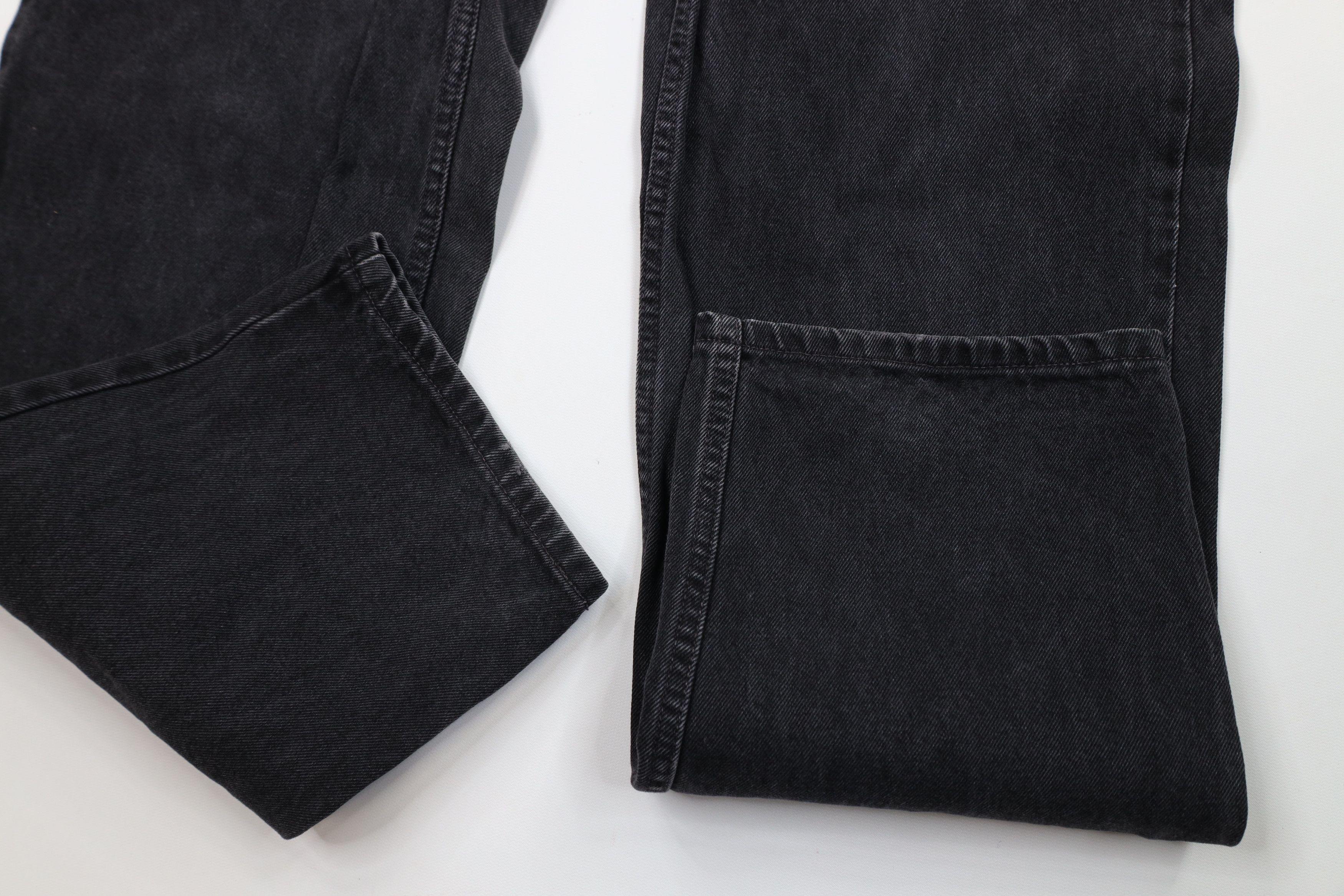 Levi's Vintage 90s Levis 550 Relaxed Fit Denim Jeans Black Cotton Size US 36 / EU 52 - 6 Thumbnail