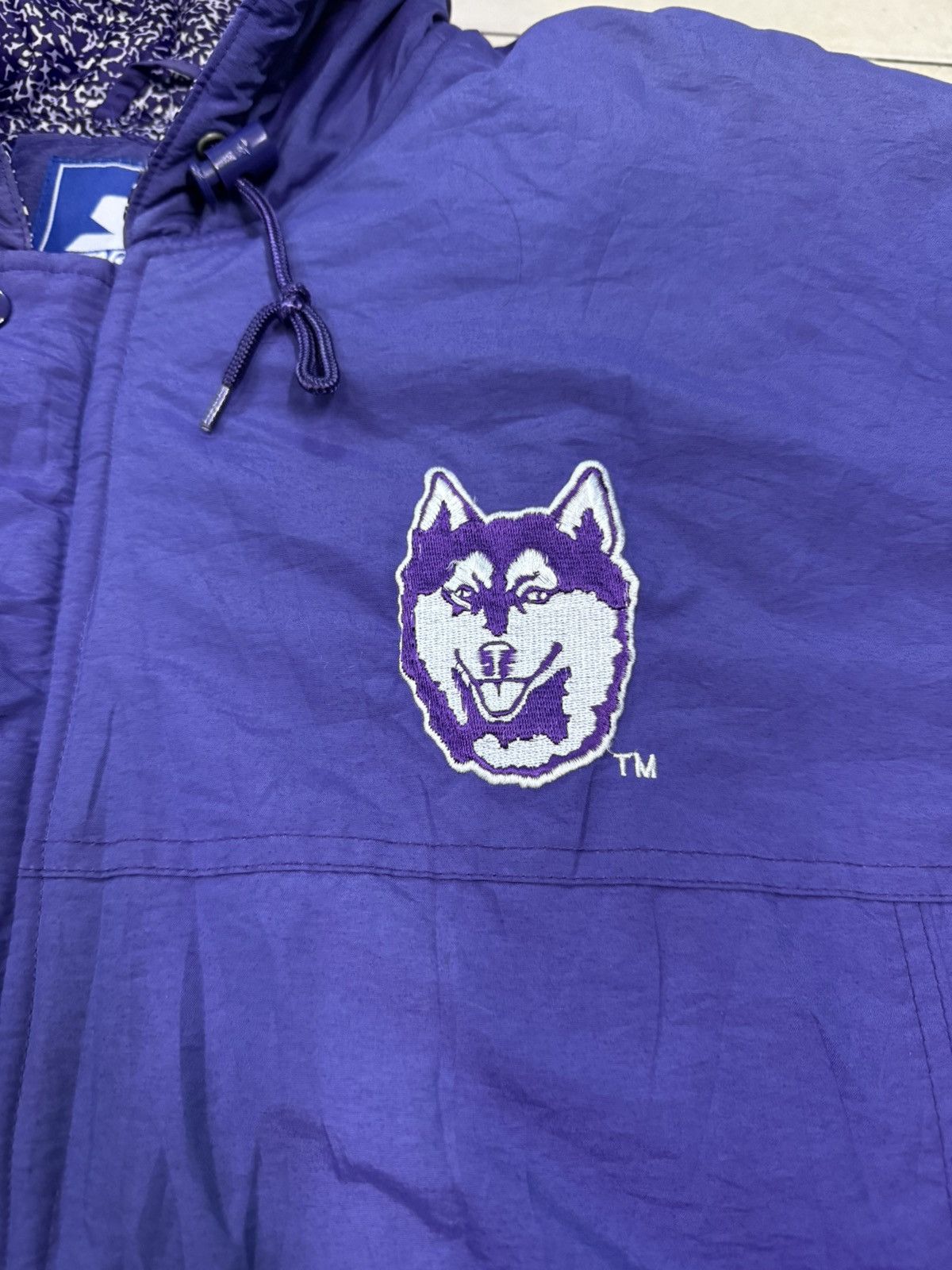 Kanto Starter RARE VINTAGE 90s STARTER HUSKIES PUFFER JACKET Size US XL / EU 56 / 4 - 15 Thumbnail