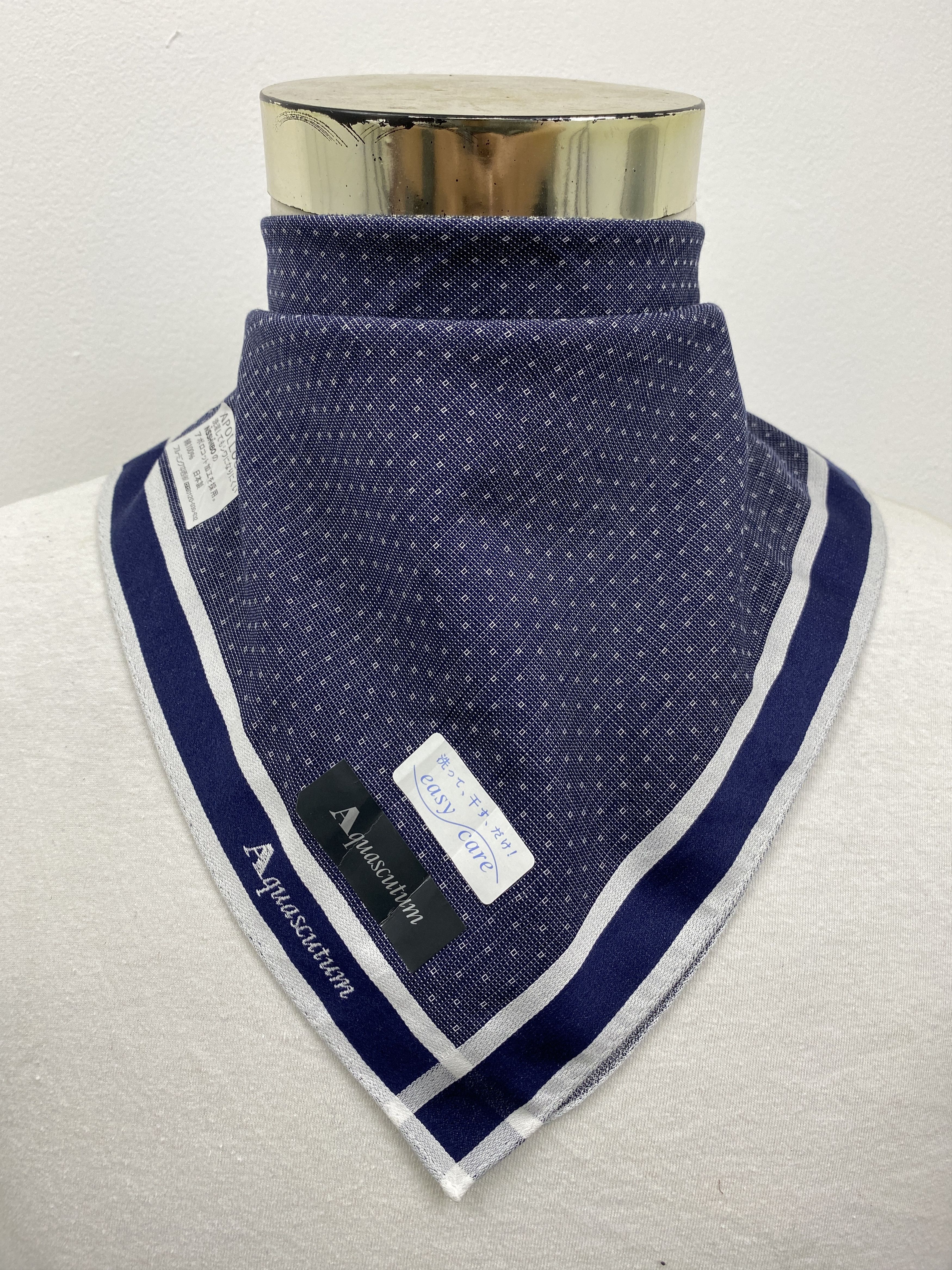 Aquascutum Vintage Aquascutum Handkerchief / Neckwear / Bandana HKC0460 Size ONE SIZE - 4 Thumbnail