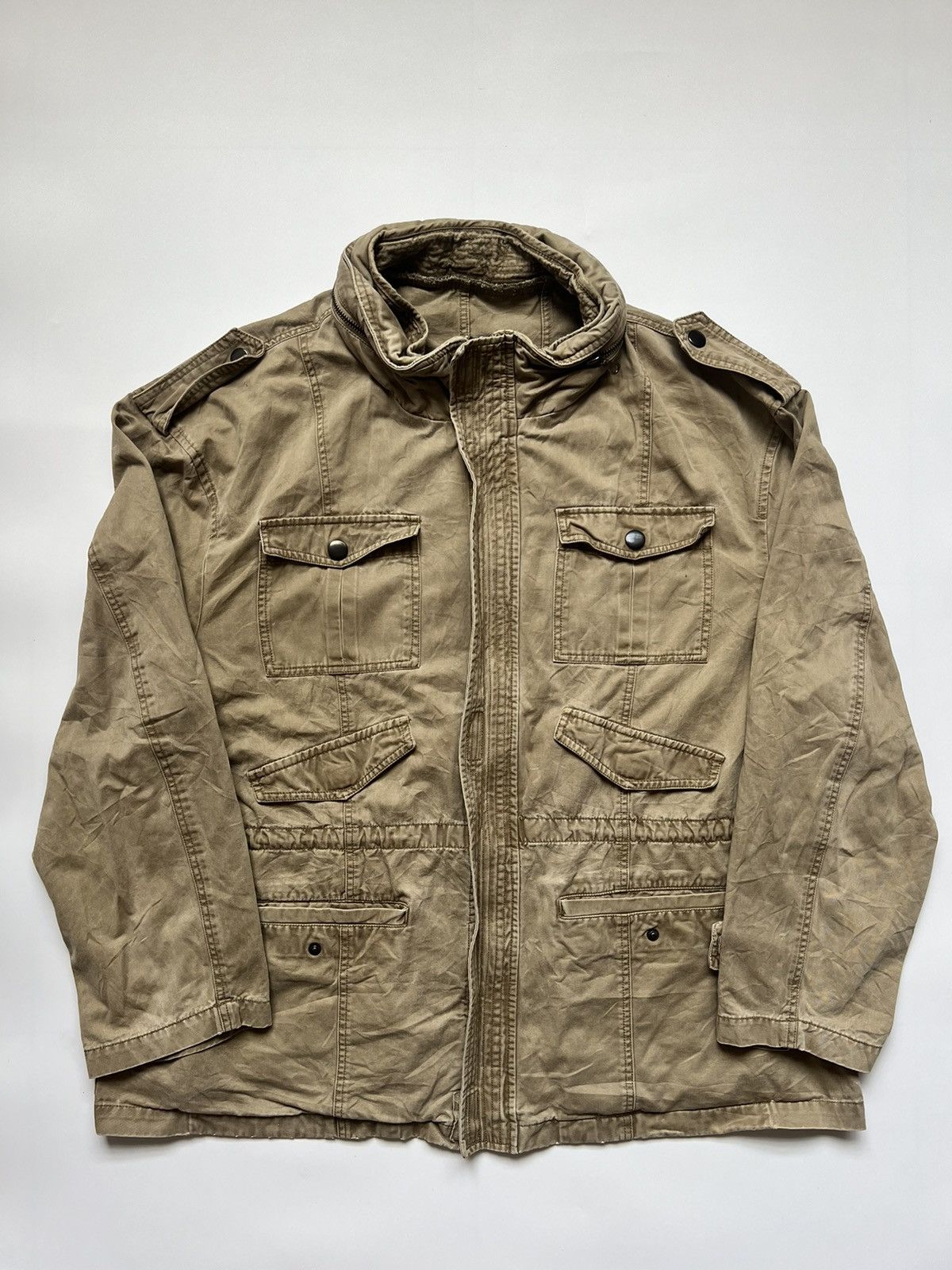 Japanese Brand V-Men Military Style Multi Pocket Jacket Size US XXL / EU 58 / 5 - 1 Thumbnail
