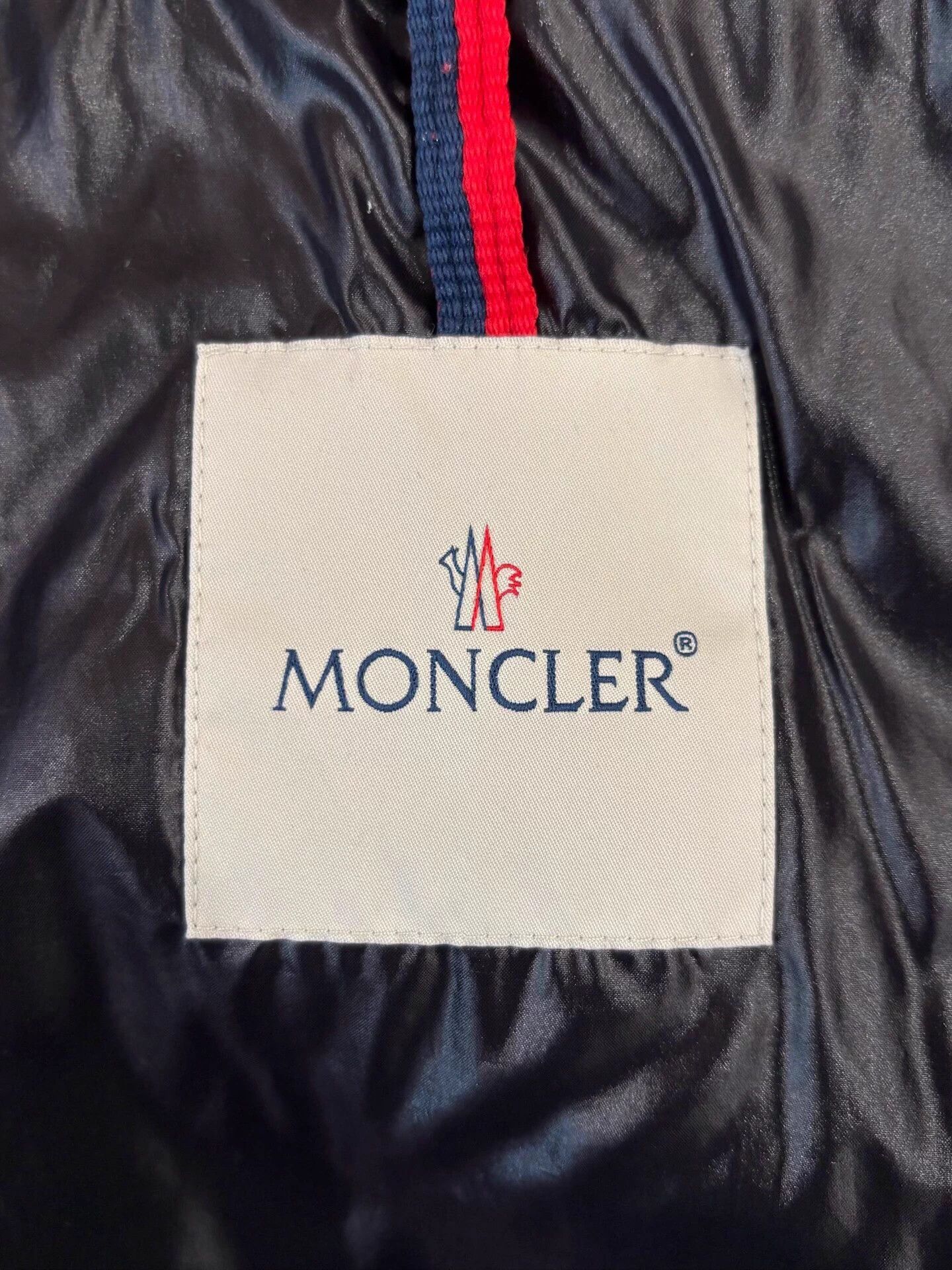 Moncler Moncler men's blue embroidered logo down jacket 5 Size US XXL / EU 58 / 5 - 4 Thumbnail