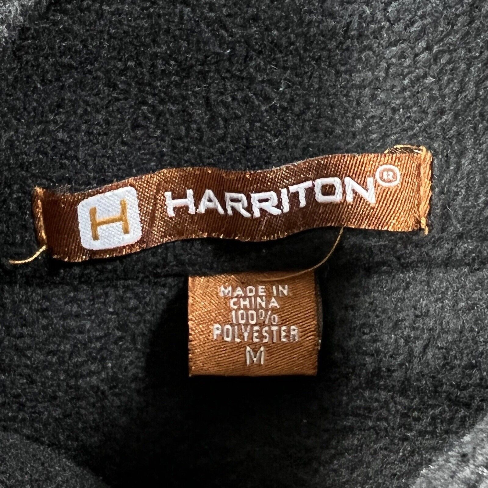 Harriton Harriton Medium KIA Black Jacket Long Sleeve Sweatshirt Size M / US 6-8 / IT 42-44 - 3 Thumbnail