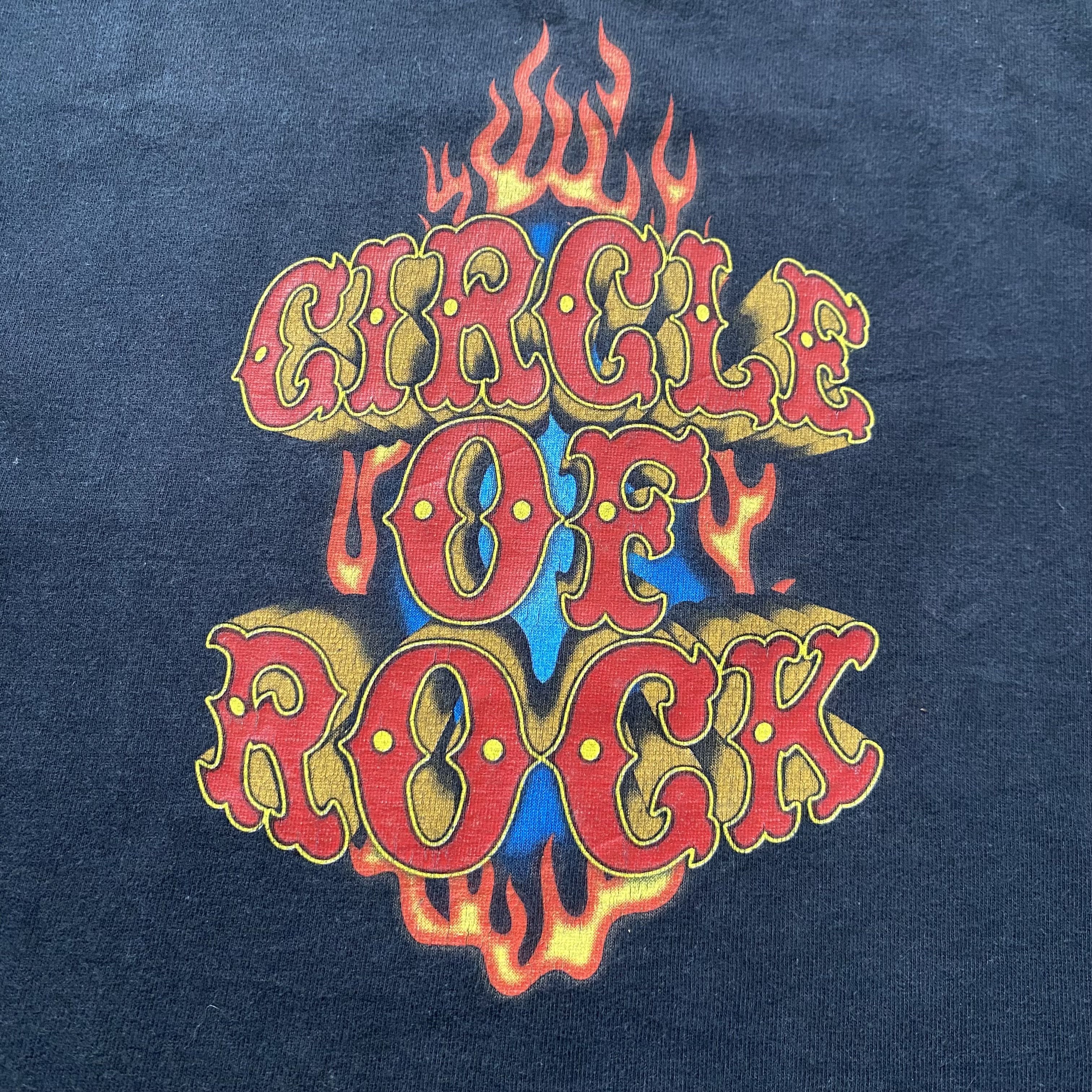 Vintage Circle Of Rock T Shirt TS006 Size US L / EU 52-54 / 3 - 3 Thumbnail