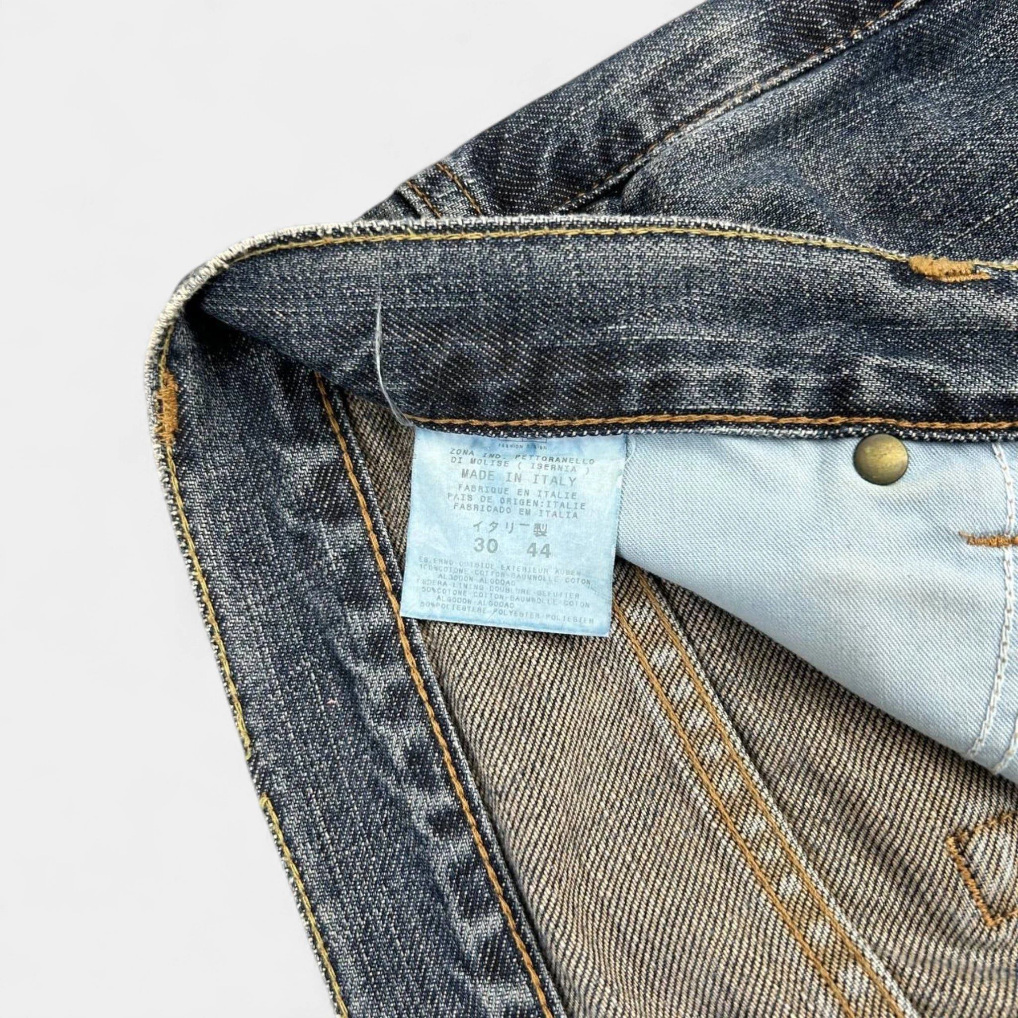 Just Cavalli Just Cavalli Denim Snakeskin Patchwork Jeans Size 28" / US 6 / IT 42 - 6 Thumbnail