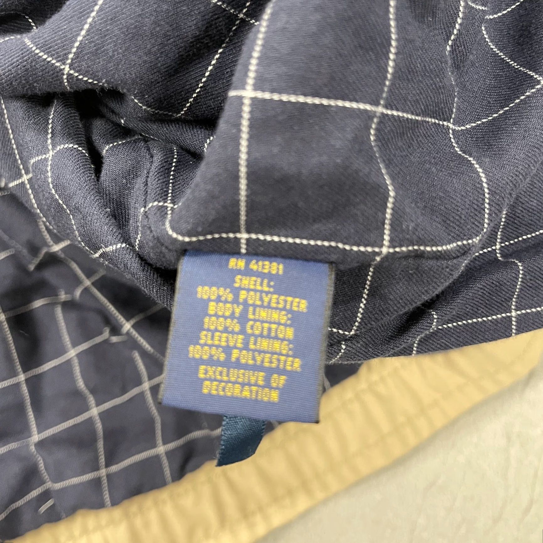 Polo Ralph Lauren VINTAGE Polo Ralph Lauren Jacket Mens 5XB Big Beige Lined Bomber Pony Full Zip Classic Size US XXL / EU 58 / 5 - 7 Thumbnail