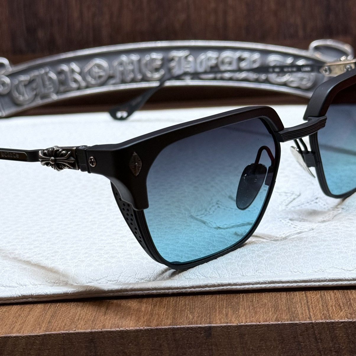 Chrome Hearts Chrome Hearts LGMA 1/1 Sunglasses Size ONE SIZE - 5 Thumbnail