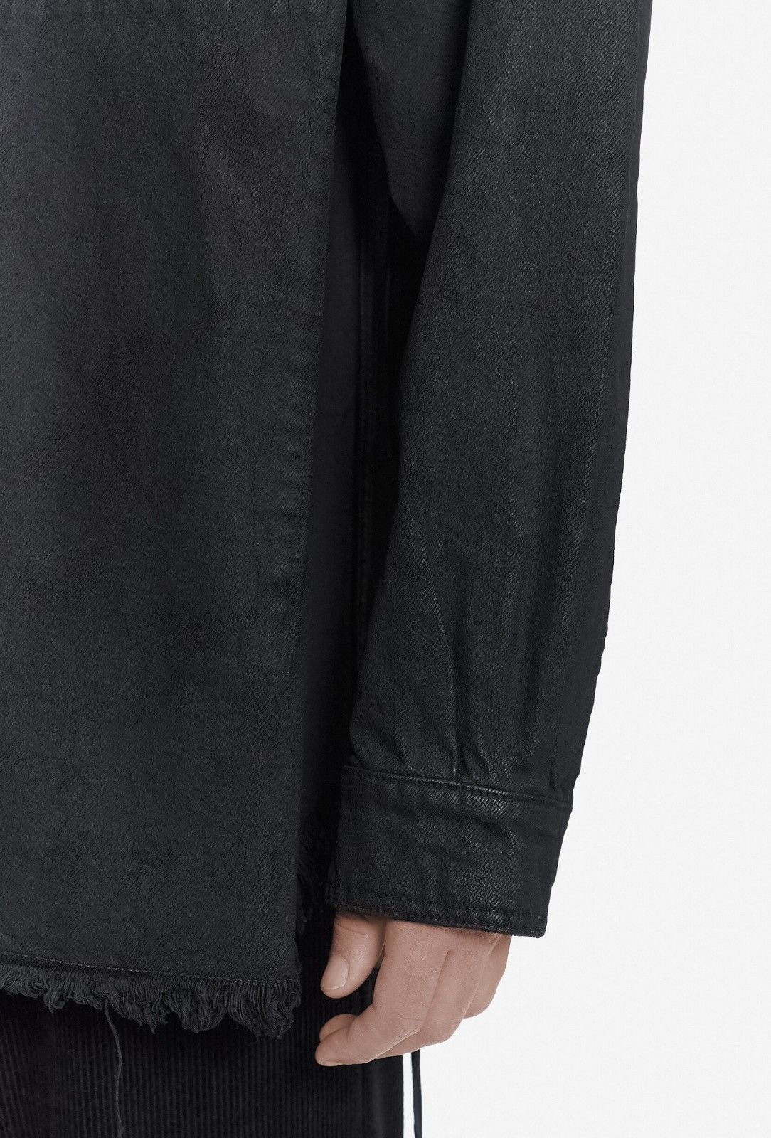 Rick Owens Drkshdw Rick Owens Drkshdw Lido Larry Convertible Dark Wash Shirt Size US L / EU 52-54 / 3 - 3 Thumbnail
