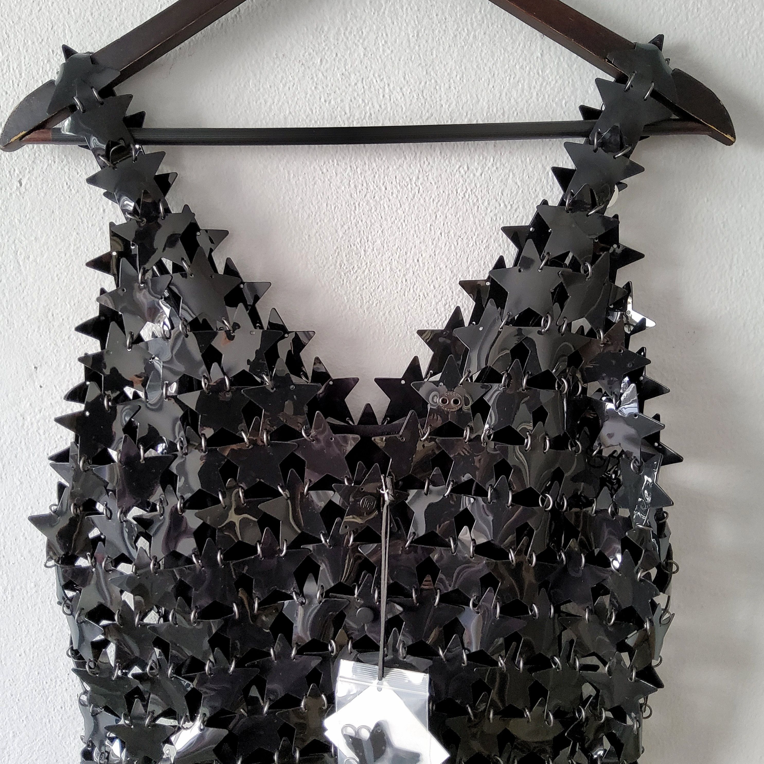 Paco Rabanne Paco Rabanne FW 2019 star chainmail shift mini dress Size XL / US 12-14 / IT 48-50 - 7 Thumbnail
