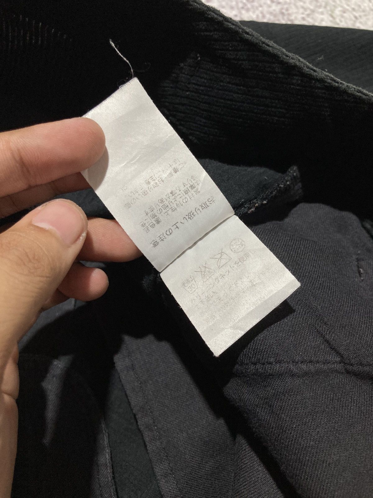 Issey Miyake 2000s Tsumori Chisato by Issey Miyake Corduroy Pants Black Size US 29 - 17 Thumbnail