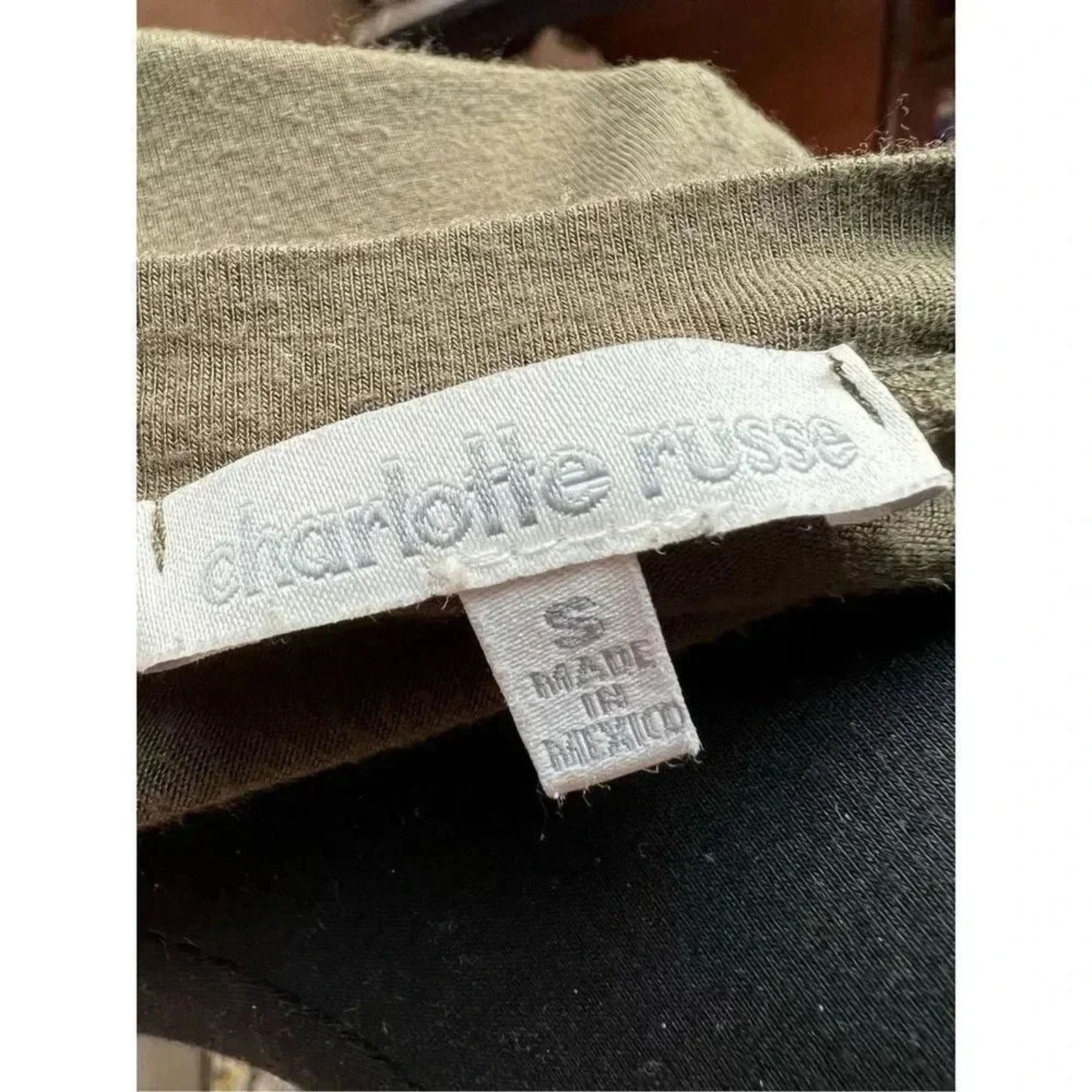 Other Charlotte Russe olive green swing dress size small Size S / US 4 / IT 40 - 4 Thumbnail
