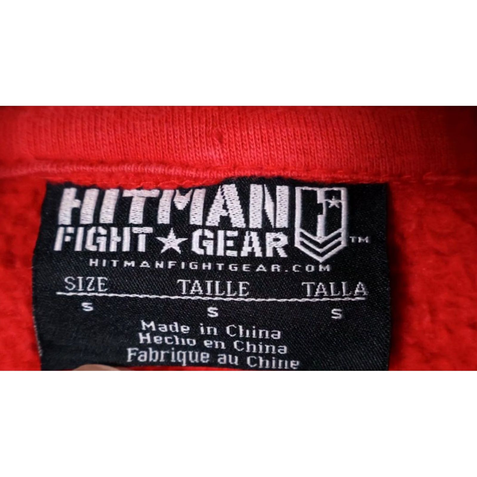 Doublet Hitman Fight Gear Hoodie Men's Small Red Zip Sweatshirt Graphic Print Skull Full Zip Pockets Heavyweight Crew Neck Size US S / EU 44-46 / 1 - 3 Thumbnail
