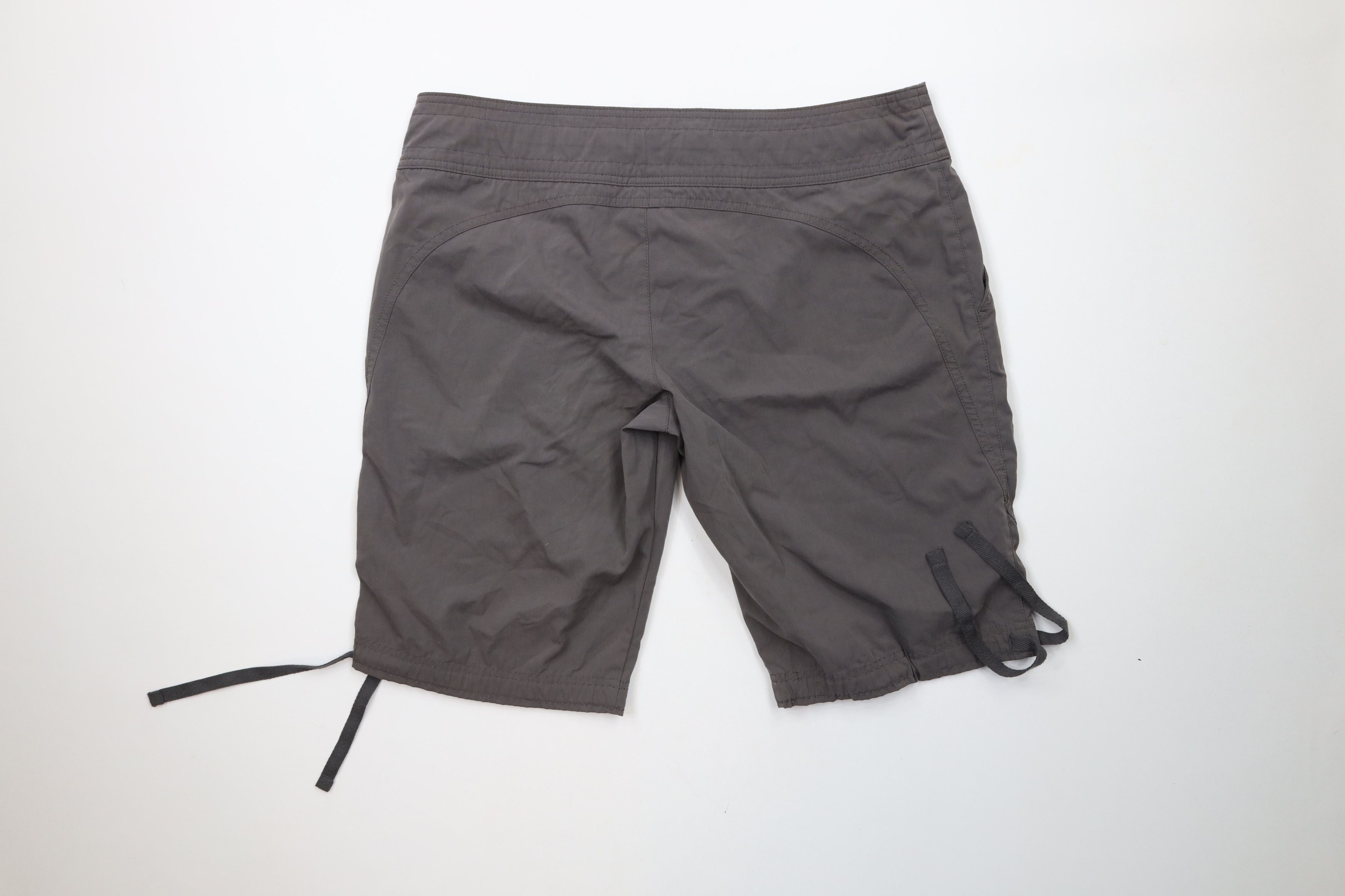 Nike × Vintage Vintage 90s Y2K Nike Mini Swoosh Tie Leg Bermuda Shorts Size 36" / US 14 / IT 50 - 7 Thumbnail