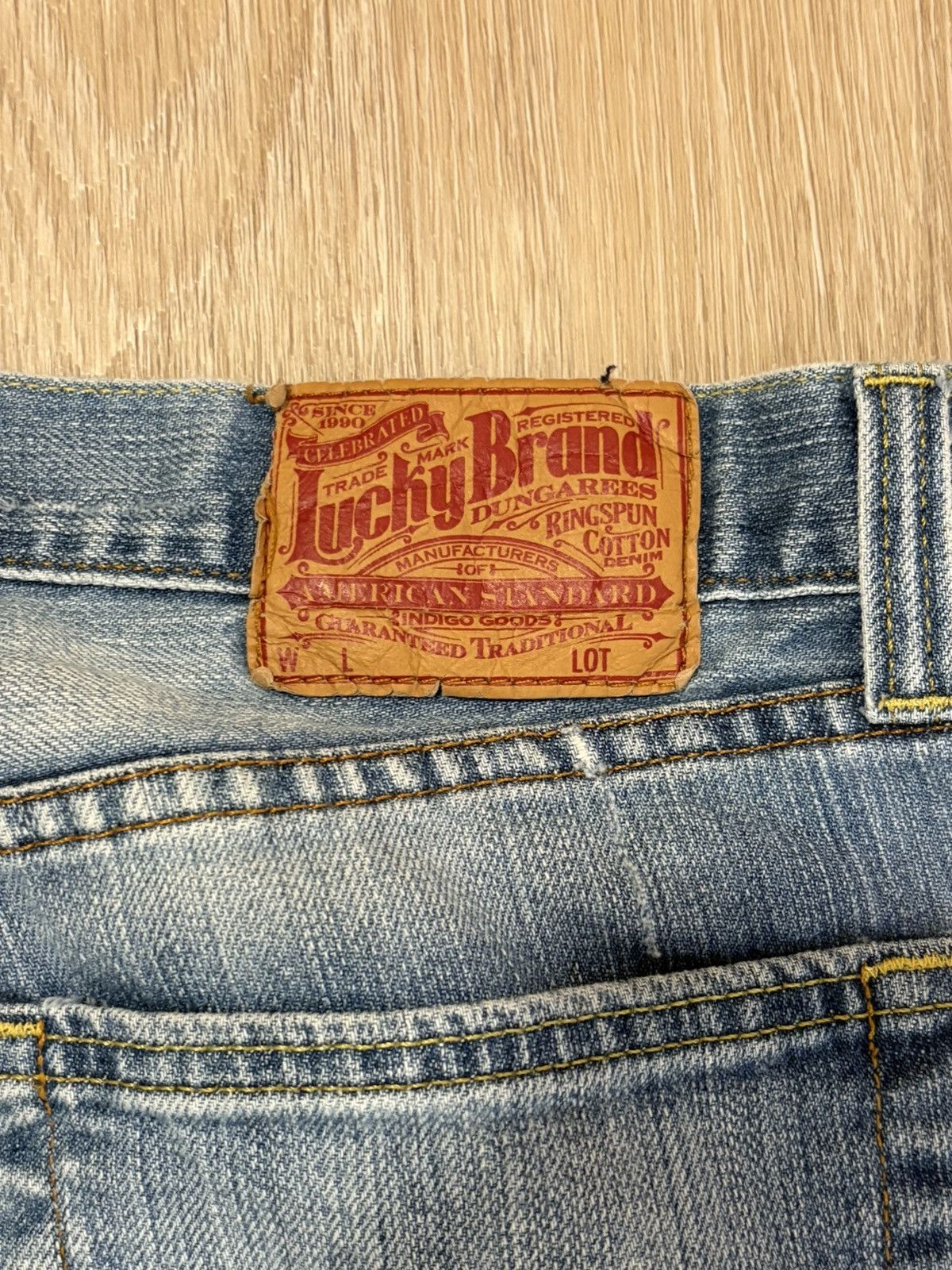 Lucky Brand Vintage Lucky Brand Jeans – Made in USA – Light Wash Size US 33 - 6 Thumbnail