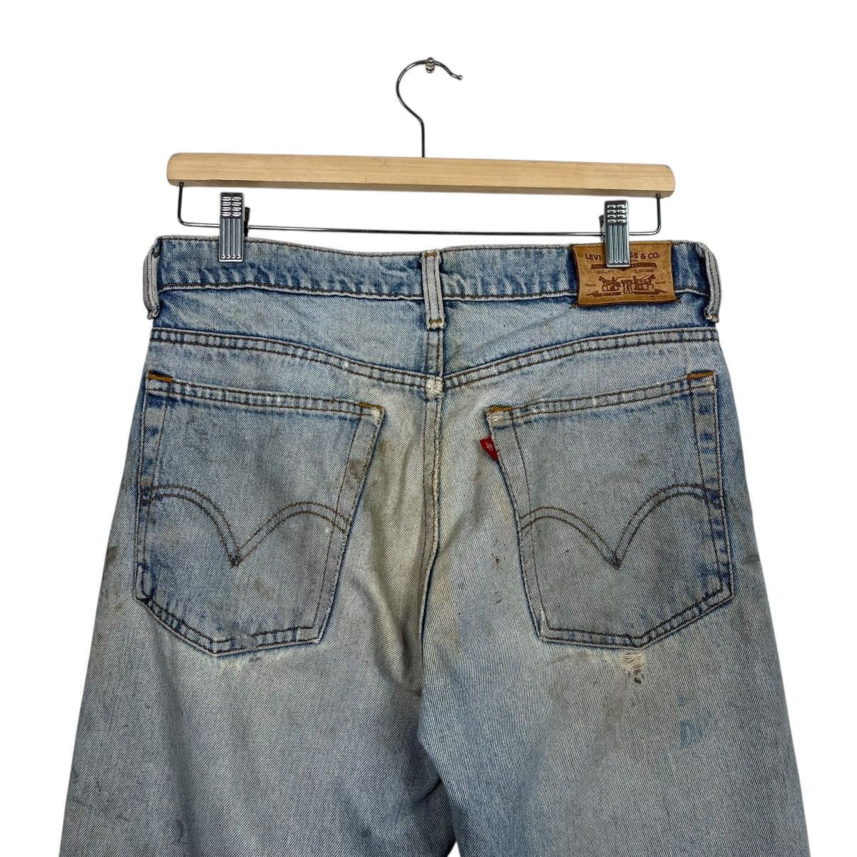 Levi's Vintage Y2k Levis Distressed Denim Jeans Size US 30 / EU 46 - 8 Thumbnail
