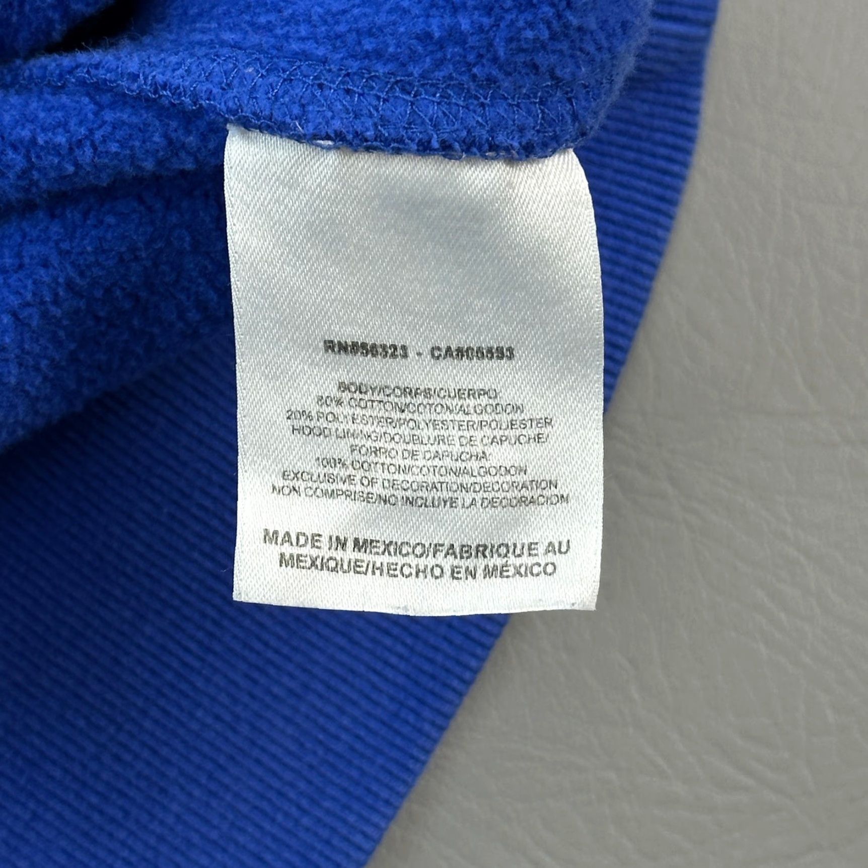 Nike VINTAGE Nike Hoodie Mens Large Blue Team Graphic Logo Pullover Y2K Size US L / EU 52-54 / 3 - 6 Thumbnail