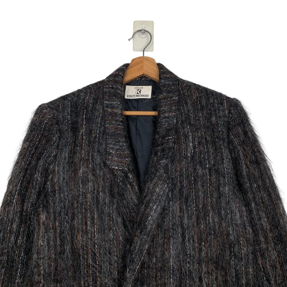 Kenzo Vintage KENZO WATANABE Mohair Blazers Suit Jacket #1730-C77 Size US S / EU 44-46 / 1 - 2 Thumbnail