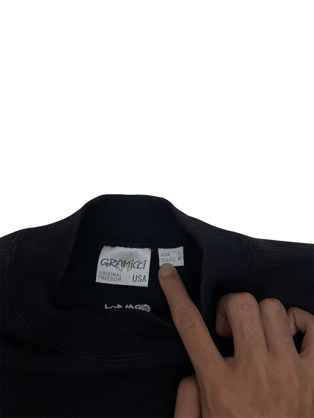 Gramicci Gramicci USA Embroidered Centre Logo Mock Neck Sweatshirt Size US M / EU 48-50 / 2 - 7 Thumbnail
