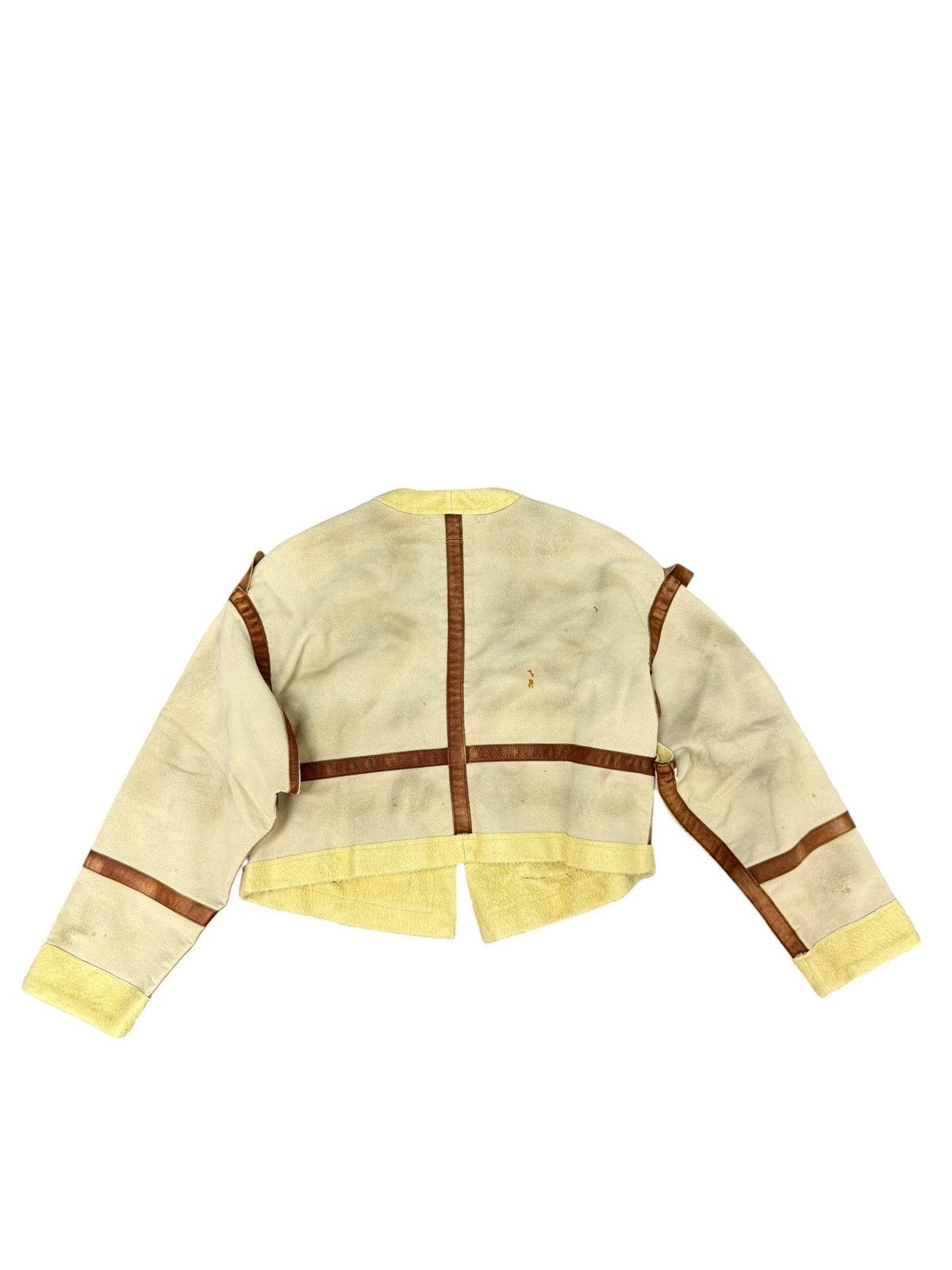 Kapital Shearling Look Kapital Crop Jacket Leather visvim aero 7🟩3 Size US XS / EU 42 / 0 - 9 Thumbnail