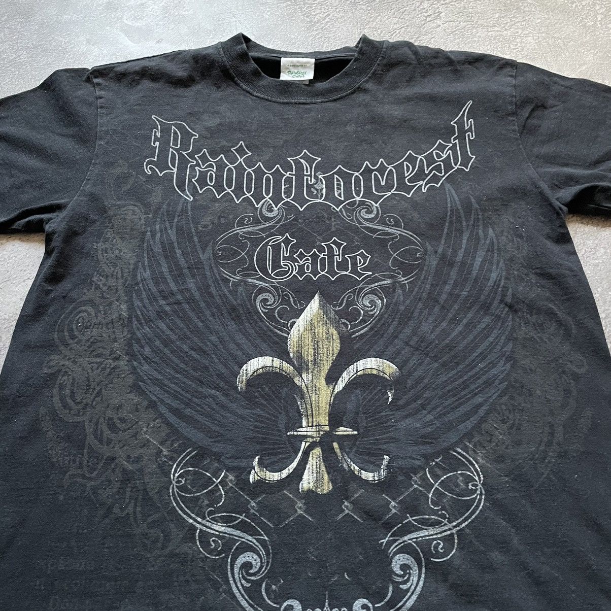 Vintage Vintage Y2K Affliction Graphic Tee Dark Streetwear Baggy M Size US M / EU 48-50 / 2 - 5 Thumbnail