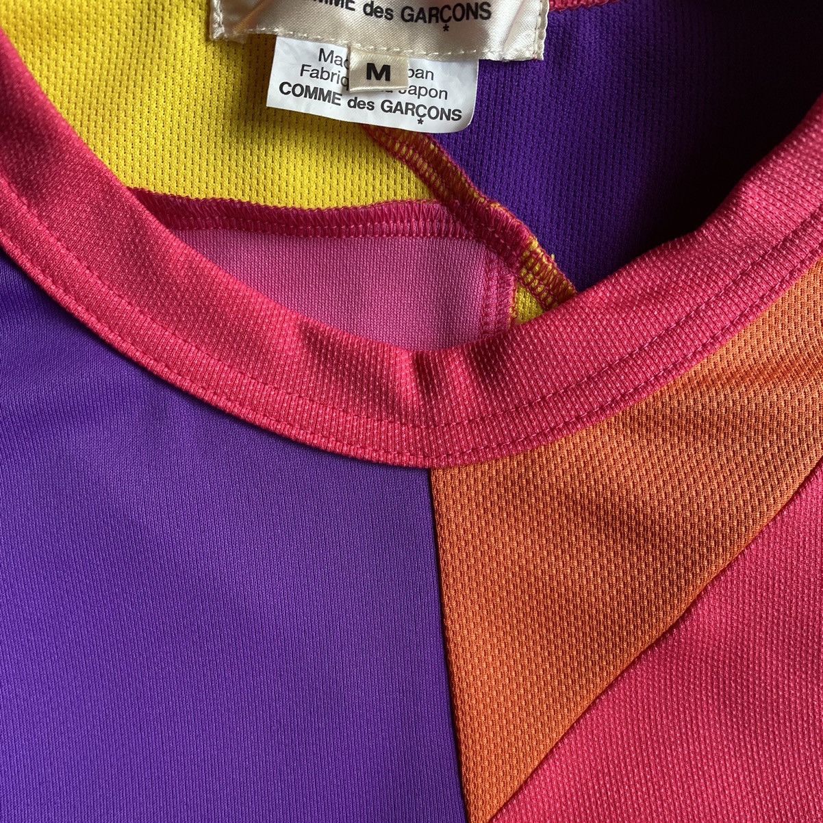 Comme des Garcons SS2024 Runway Patchwork Multi Color Oversize T Shirt Size US L / EU 52-54 / 3 - 10 Thumbnail
