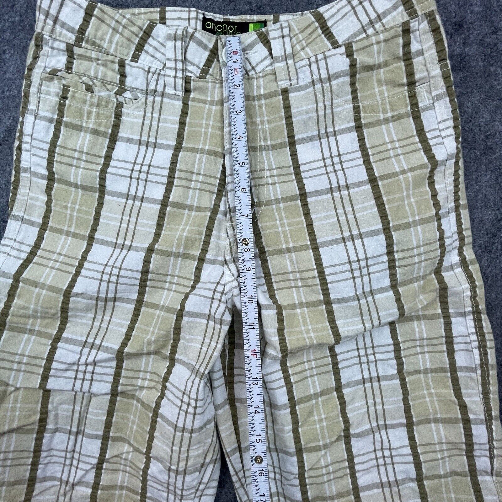 Anchor Blue Vintage Anchor Blue Shorts Mens 28 Plaid Long Bermuda Y2K Size US 28 / EU 44 - 6 Thumbnail