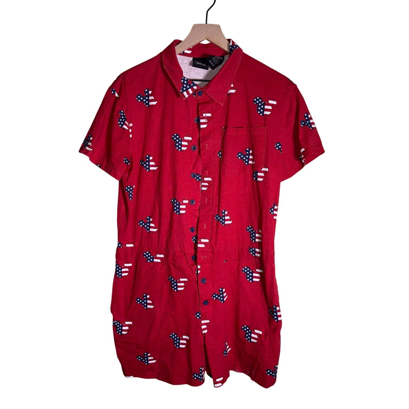 Disney DISNEY men’s American flag Mickey pocket tee romper M Size US M / EU 48-50 / 2 - 1 Thumbnail