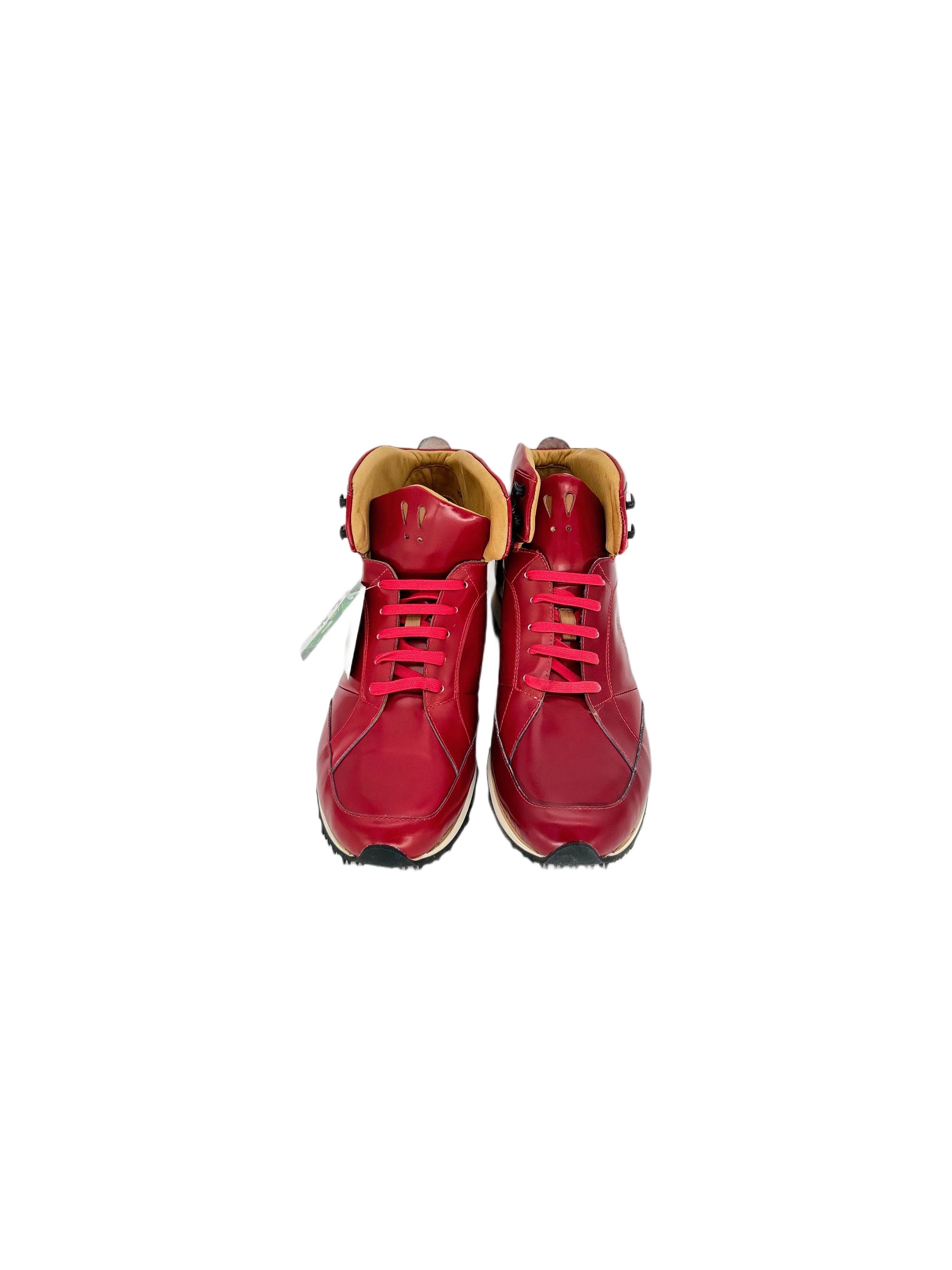 Mr. Hare Red 'Vonnegut' Trainers Size US 9 / EU 42 - 3 Thumbnail