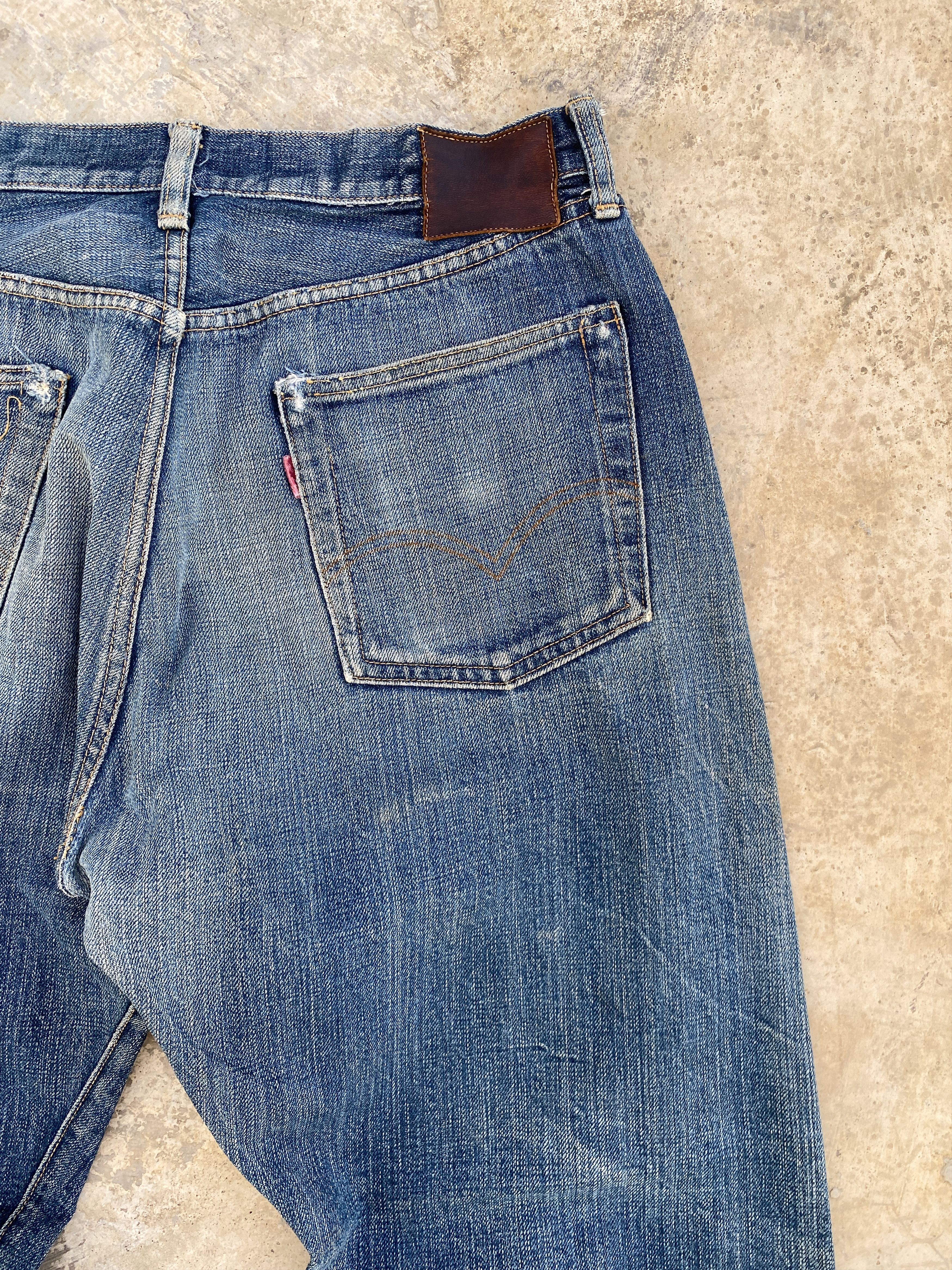 Japanese Brand 40s WW2 Replica Selvedge Jeans Size US 31 - 9 Thumbnail