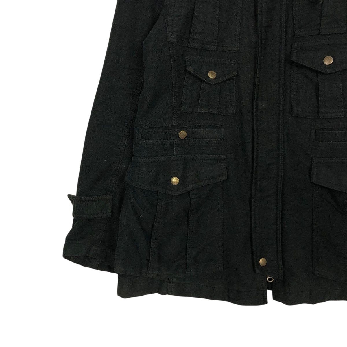 Issey Miyake 🔥VINTAGE BIKER JACKET HIDEAWAYS NICOLE MINK FUR HOODIE Size US M / EU 48-50 / 2 - 6 Thumbnail