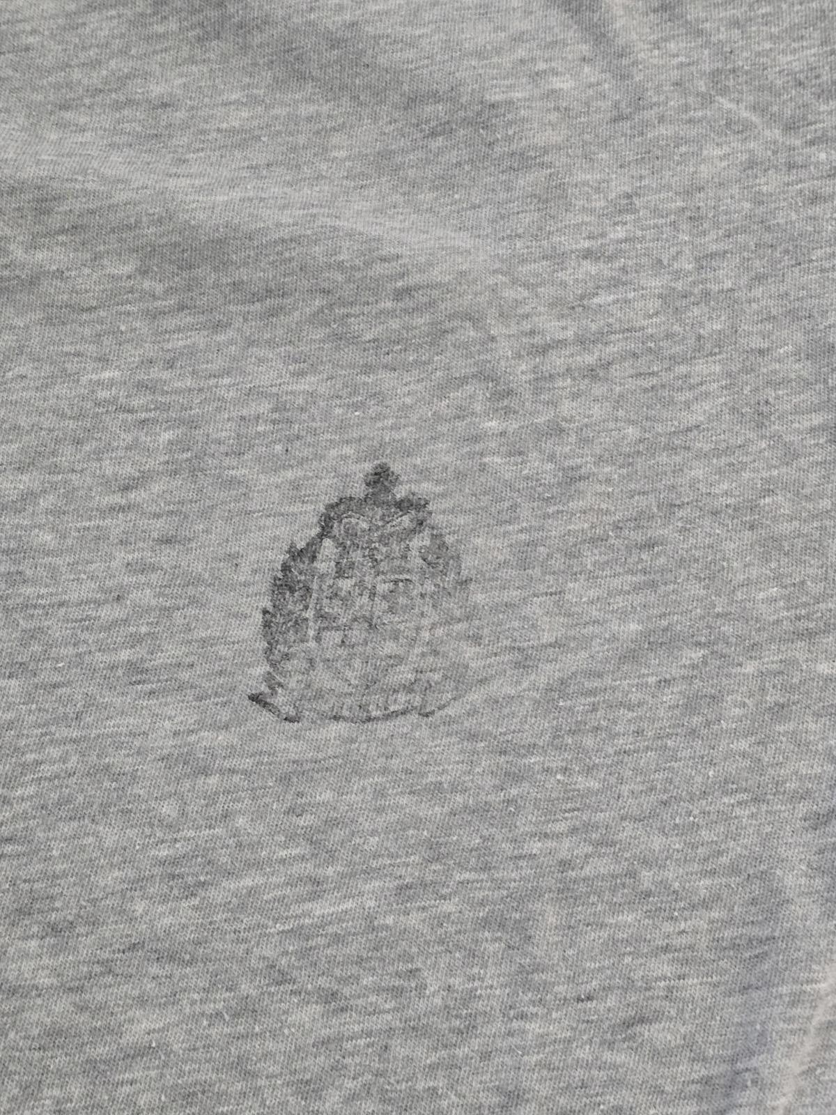 Balmain Balmain Paris Gray Crest Logo T-Shirt Size US M / EU 48-50 / 2 - 2 Thumbnail