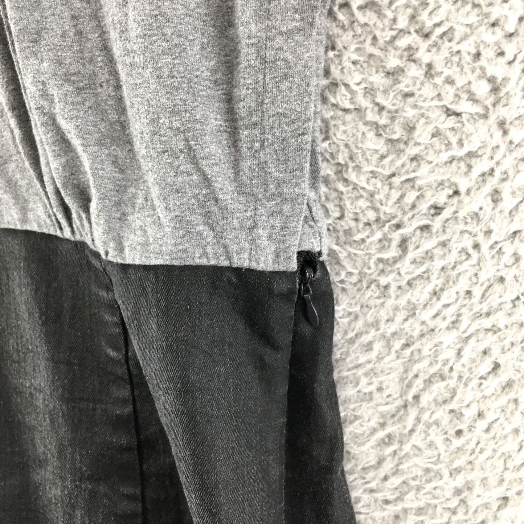Banana Republic Banana Republic Mini Dress Womens 14 Grey Sleeveless Round Neck Zip Back Dress Grey 14 Womens Casual Modern Classic 90s Fashion Ladies Size XL / US 12-14 / IT 48-50 - 3 Thumbnail