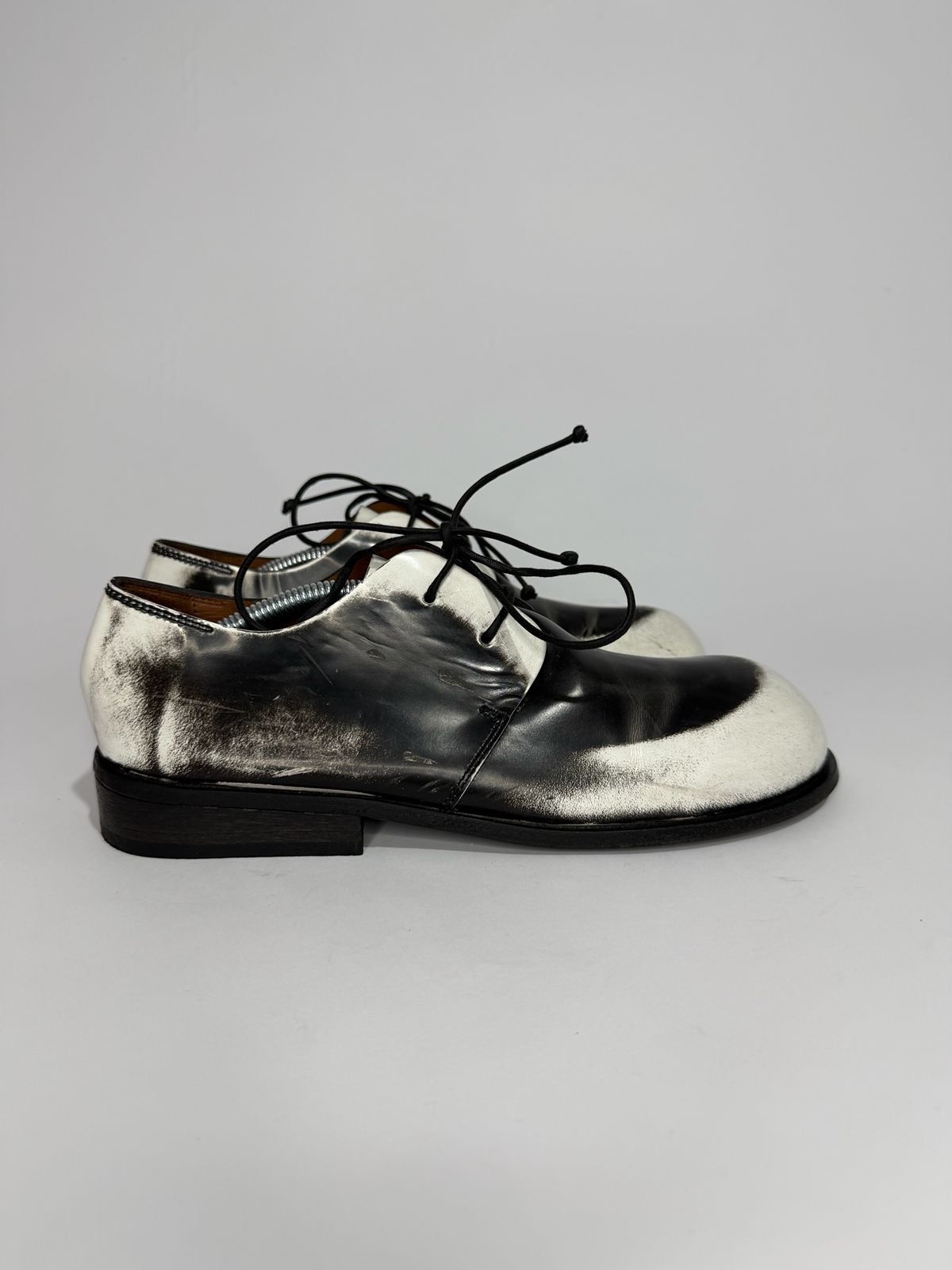 Marsell MARSÈLL Muso Derby In Leather In Nero Size 37 EU/ 7 US/ 4 UK Size US 7 / IT 37 - 3 Thumbnail