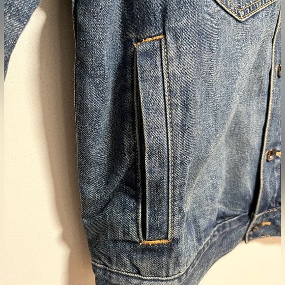 Todd Snyder Todd Snyder Denim Jacket Lined Wool Blend Size L Size US L / EU 52-54 / 3 - 13 Thumbnail
