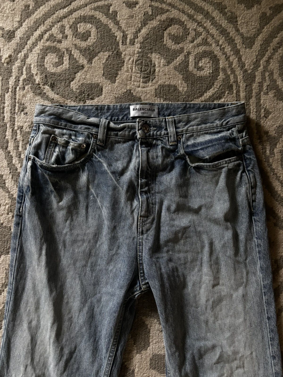 Balenciaga Balenciaga Lost Tape Flares Size US 32 / EU 48 - 2 Thumbnail