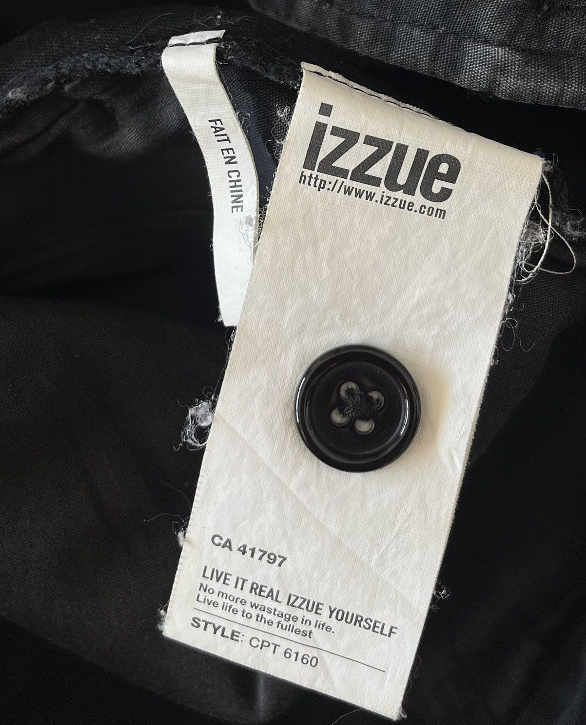 izzue Izzue straight black trousers Size US 28 / EU 44 - 4 Thumbnail