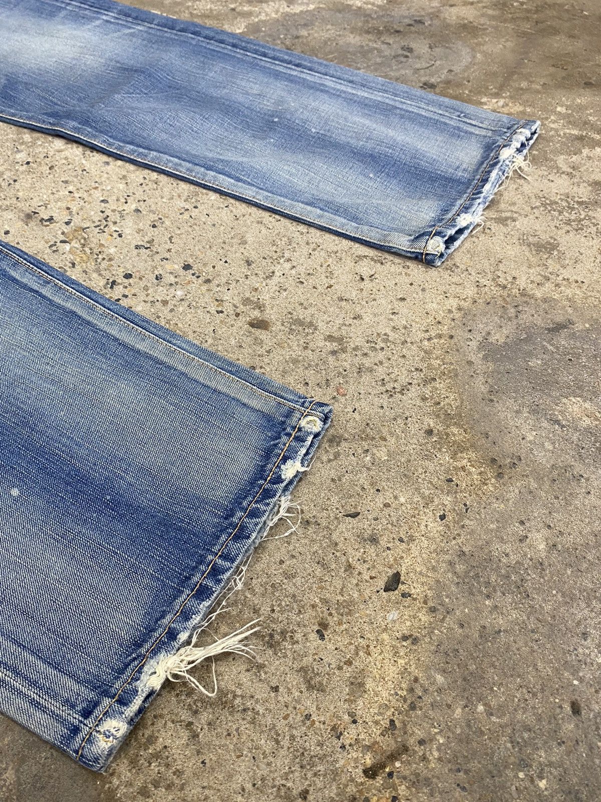 Edwin × Japanese Brand × Vintage Edwin blue jeans wash japanese brand Size US 33 - 5 Thumbnail